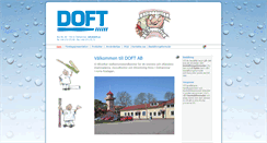 Desktop Screenshot of doft.se