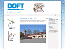 Tablet Screenshot of doft.se